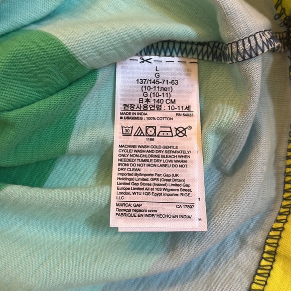 Gap Kids Striped Short Sleeve Ringer T-Shirt New With Tags Boys Large - Picture 6 of 7